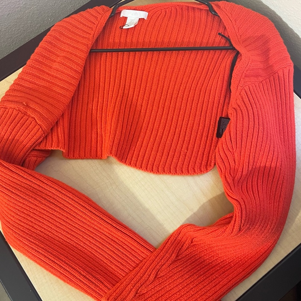Cropped Cardigan Jacket